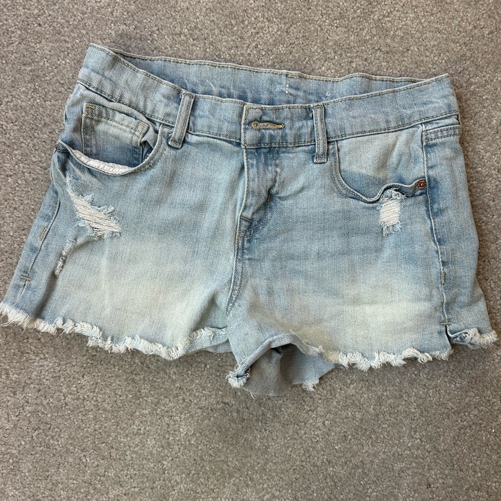 Denim shorts size 2